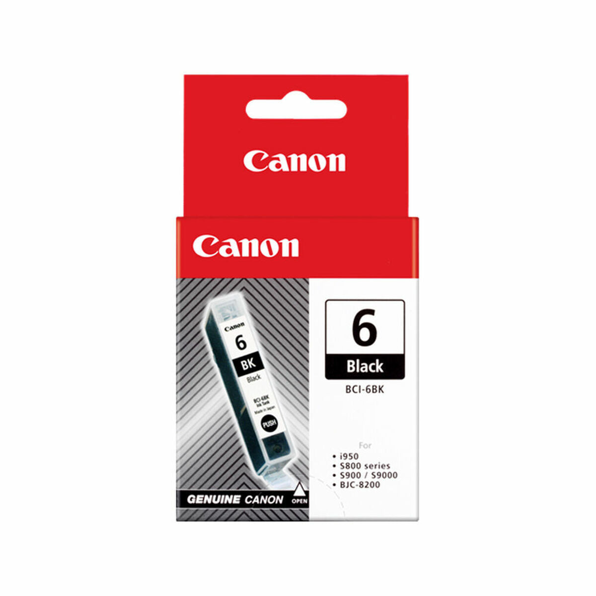 Original Ink Cartridge Canon BCI-6BK Black, Canon, Computing, Printers and accessories, original-ink-cartridge-canon-bci-6bk-black, Brand_Canon, category-reference-2609, category-reference-2642, category-reference-2874, category-reference-t-19685, category-reference-t-19911, category-reference-t-21377, category-reference-t-25688, Condition_NEW, office, Price_20 - 50, Teleworking, RiotNook