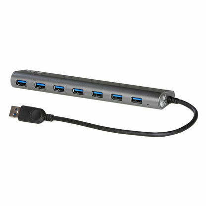 USB Hub i-Tec U3HUB778 Silver Black Grey, i-Tec, Computing, Accessories, usb-hub-i-tec-u3hub778-silver-black-grey, Brand_i-Tec, category-reference-2609, category-reference-2803, category-reference-2829, category-reference-t-19685, category-reference-t-19908, category-reference-t-21352, Condition_NEW, networks/wiring, Price_20 - 50, Teleworking, RiotNook