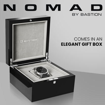 NOMAD - STAINLESS STEEL AUTOMATIC 42MM WATCH, WATERPROOF 10ATM (100m), Nomad, Watches, emerald-nomad-watch-1115585114, category-reference-2994, Watch, Water, RiotNook