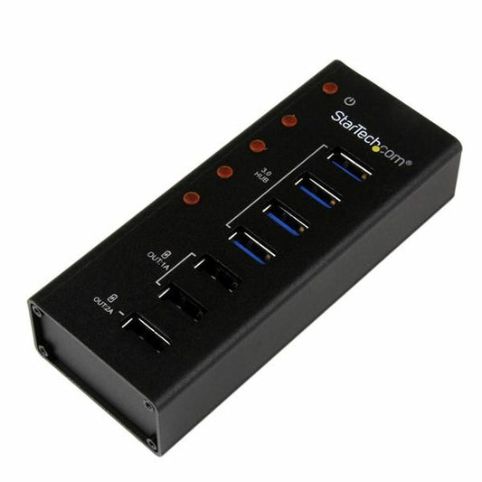 USB Hub Startech ST4300U3C3 Black, Startech, Computing, Network devices, usb-hub-startech-st4300u3c3-black, Brand_Startech, category-reference-2609, category-reference-2803, category-reference-2829, category-reference-t-19685, category-reference-t-19914, Condition_NEW, networks/wiring, Price_50 - 100, Teleworking, RiotNook