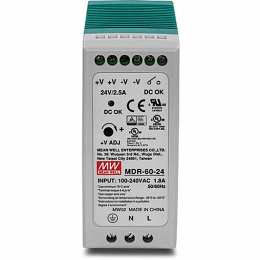 Power supply Trendnet TI-M6024 Green 60W, Trendnet, Computing, Components, power-supply-trendnet-ti-m6024-green-60w, Brand_Trendnet, category-reference-2609, category-reference-2803, category-reference-2816, category-reference-t-19685, category-reference-t-19912, category-reference-t-21360, computers / components, Condition_NEW, ferretería, Price_50 - 100, Teleworking, RiotNook