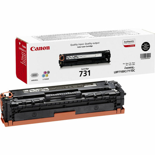 Toner Canon 731 Black, Canon, Computing, Printers and accessories, toner-canon-731-black, Brand_Canon, category-reference-2609, category-reference-2642, category-reference-2876, category-reference-t-19685, category-reference-t-19911, category-reference-t-21377, category-reference-t-25688, Condition_NEW, office, Price_50 - 100, Teleworking, RiotNook