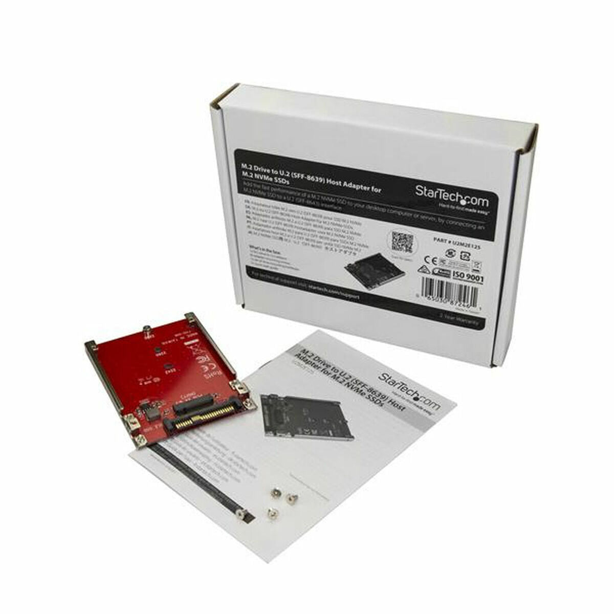 RAID controller card Startech U2M2E125, Startech, Computing, Components, raid-controller-card-startech-u2m2e125, Brand_Startech, category-reference-2609, category-reference-2803, category-reference-2811, category-reference-t-19685, category-reference-t-19912, category-reference-t-21360, category-reference-t-25662, computers / components, Condition_NEW, Price_50 - 100, Teleworking, RiotNook