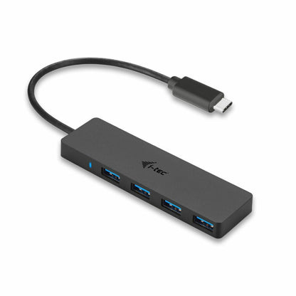 USB Hub C i-Tec C31HUB404 Black, i-Tec, Computing, Accessories, usb-hub-c-i-tec-c31hub404-black, Brand_i-Tec, category-reference-2609, category-reference-2803, category-reference-2829, category-reference-t-19685, category-reference-t-19908, category-reference-t-21352, Condition_NEW, networks/wiring, Price_20 - 50, Teleworking, RiotNook