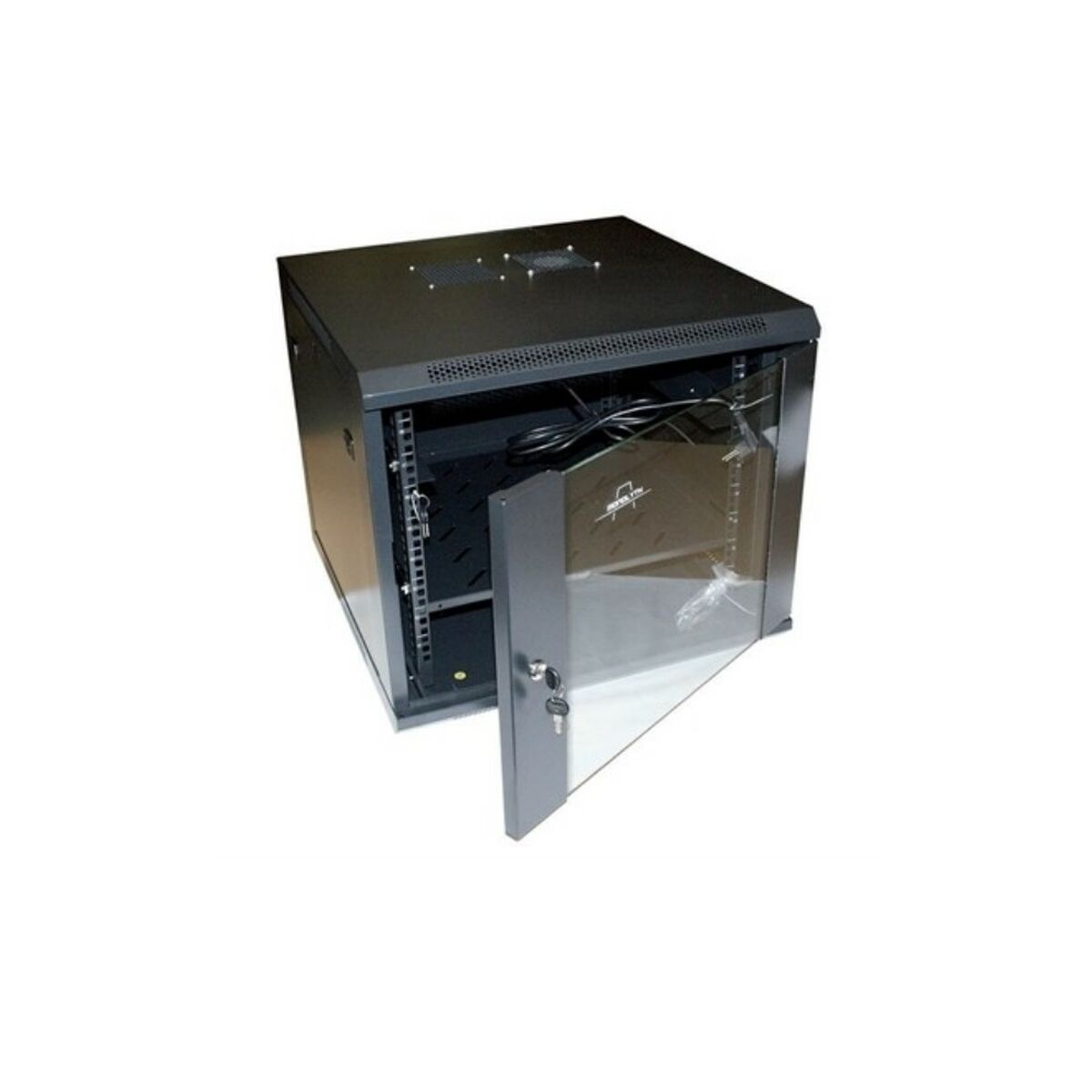 Wall-mounted Rack Cabinet Monolyth 9U SH6409 (60 x 45 cm), Monolyth, Computing, Accessories, wall-mounted-rack-cabinet-monolyth-9u-sh6409-60-x-45-cm, Brand_Monolyth, category-reference-2609, category-reference-2803, category-reference-2828, category-reference-t-19685, category-reference-t-19908, Condition_NEW, furniture, networks/wiring, organisation, Price_100 - 200, Teleworking, RiotNook