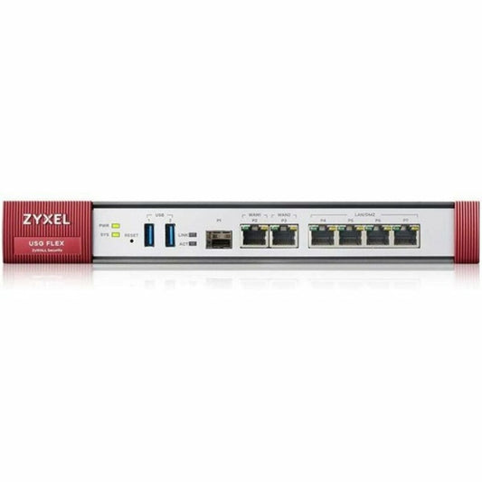 Firewall ZyXEL USGFLEX200-EU0101F Gigabit, ZyXEL, Computing, Network devices, firewall-zyxel-usgflex200-eu0101f-gigabit, Brand_ZyXEL, category-reference-2609, category-reference-2803, category-reference-2826, category-reference-t-19685, category-reference-t-19914, Condition_NEW, networks/wiring, Price_700 - 800, Teleworking, RiotNook