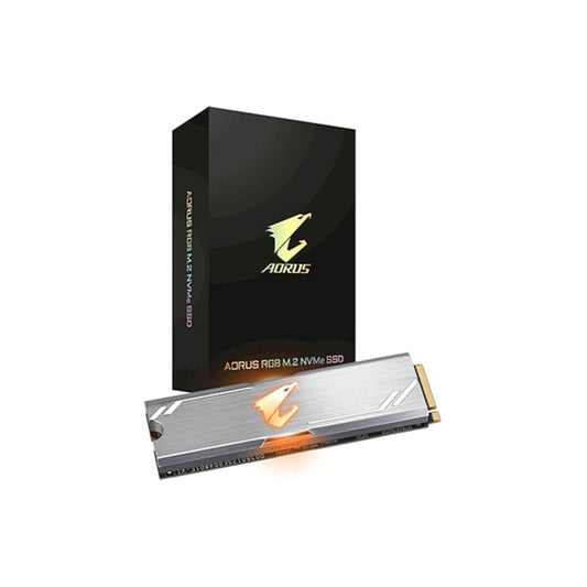 Hard Drive Gigabyte Aorus RGB SSD m.2, Gigabyte, Computing, Data storage, hard-drive-gigabyte-aorus-rgb-ssd-m-2, :256 GB, Brand_Gigabyte, Capacity_256 GB, Capacity_512 GB, category-reference-2609, category-reference-2803, category-reference-2806, category-reference-t-19685, category-reference-t-19909, category-reference-t-21357, computers / components, Condition_NEW, Price_50 - 100, Teleworking, RiotNook