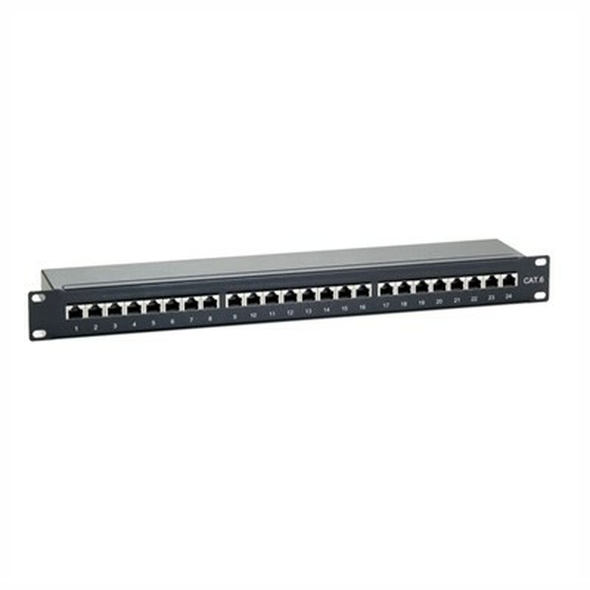 24-port UTP Category 6 Patch Panel Monolyth 3000010, Monolyth, Computing, Accessories, 24-port-utp-category-6-patch-panel-monolyth-3000010, Brand_Monolyth, category-reference-2609, category-reference-2803, category-reference-2828, category-reference-t-19685, category-reference-t-19908, Condition_NEW, furniture, networks/wiring, organisation, Price_50 - 100, Teleworking, RiotNook