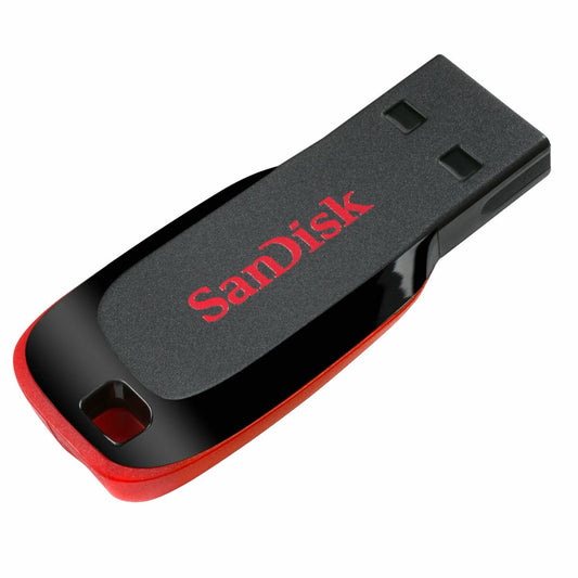 Pendrive SanDisk Cruzer Blade Black 64 GB, SanDisk, Computing, Data storage, pendrive-sandisk-cruzer-blade-black-64-gb, Brand_SanDisk, category-reference-2609, category-reference-2803, category-reference-2817, category-reference-t-19685, category-reference-t-19909, category-reference-t-21355, category-reference-t-25636, computers / components, Condition_NEW, Price_20 - 50, Teleworking, RiotNook