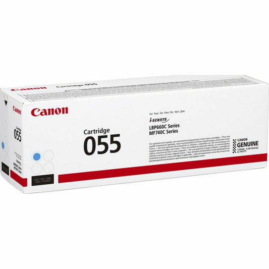 Toner Canon 055 Cyan, Canon, Computing, Printers and accessories, toner-canon-055-cyan, Brand_Canon, category-reference-2609, category-reference-2642, category-reference-2876, category-reference-t-19685, category-reference-t-19911, category-reference-t-21377, category-reference-t-25688, Condition_NEW, office, Price_100 - 200, Teleworking, RiotNook