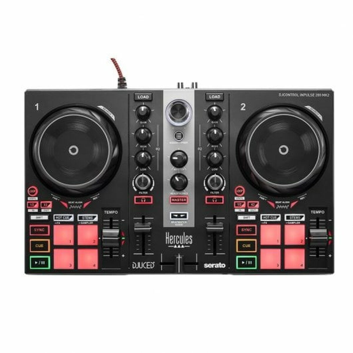 Control DJ Hercules MK2, Hercules, Electronics, Musical instruments, control-dj-hercules-mk2, Brand_Hercules, category-reference-2609, category-reference-2637, category-reference-2882, category-reference-t-19653, category-reference-t-19660, category-reference-t-7423, category-reference-t-7431, Condition_NEW, entertainment, music, Price_200 - 300, RiotNook