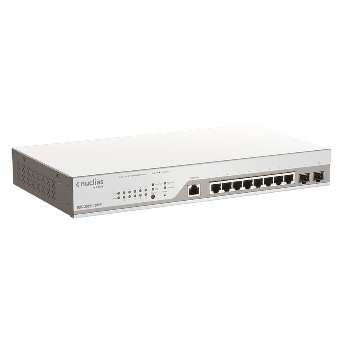 Switch D-Link DBS-2000-10MP, D-Link, Computing, Network devices, switch-d-link-dbs-2000-10mp, Brand_D-Link, category-reference-2609, category-reference-2803, category-reference-2827, category-reference-t-19685, category-reference-t-19914, Condition_NEW, networks/wiring, Price_300 - 400, Teleworking, RiotNook