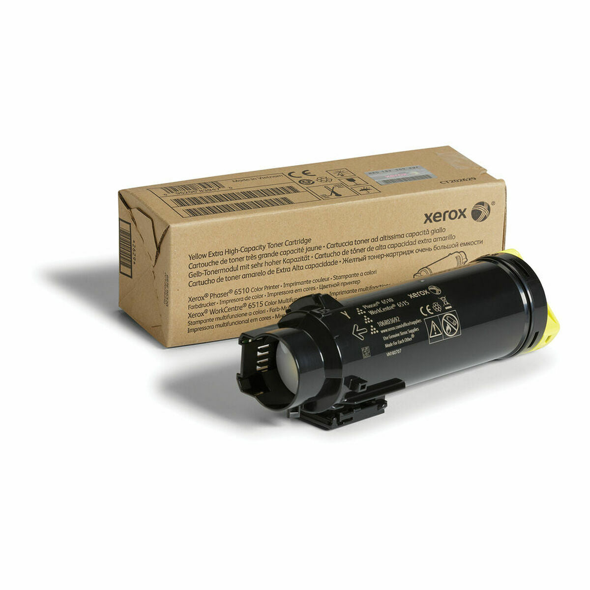 Toner Xerox 106R03692            Yellow Black, Xerox, Computing, Printers and accessories, toner-xerox-106r03692-yellow-black, Brand_Xerox, category-reference-2609, category-reference-2642, category-reference-2876, category-reference-t-19685, category-reference-t-19911, category-reference-t-21377, category-reference-t-25688, Condition_NEW, office, Price_200 - 300, Teleworking, RiotNook