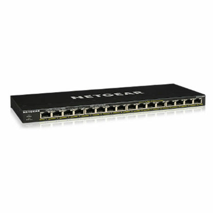 Switch Netgear GS316P-100EUS RJ-45x16 Black, Netgear, Computing, Network devices, switch-netgear-gs316p-100eus-rj-45x16-black, Brand_Netgear, category-reference-2609, category-reference-2803, category-reference-2827, category-reference-t-19685, category-reference-t-19914, Condition_NEW, networks/wiring, Price_200 - 300, Teleworking, RiotNook