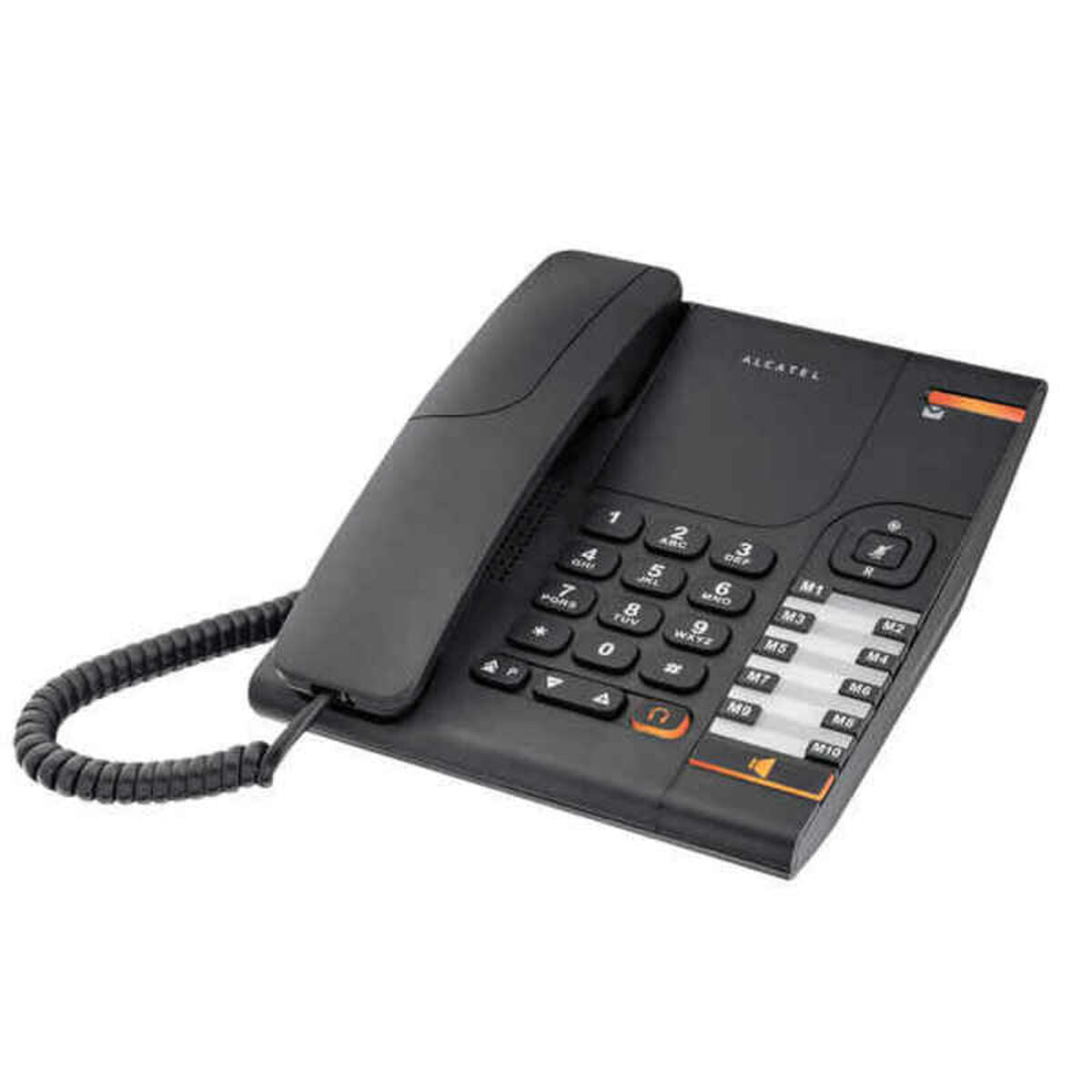 Landline Telephone Alcatel ATL1407518 Black, Alcatel, Electronics, Landline telephones and accessories, landline-telephone-alcatel-atl1407518-black, black friday / cyber monday, Brand_Alcatel, category-reference-2609, category-reference-2617, category-reference-2619, category-reference-t-18372, category-reference-t-18382, category-reference-t-19653, Condition_NEW, office, Price_20 - 50, telephones & tablets, Teleworking, RiotNook