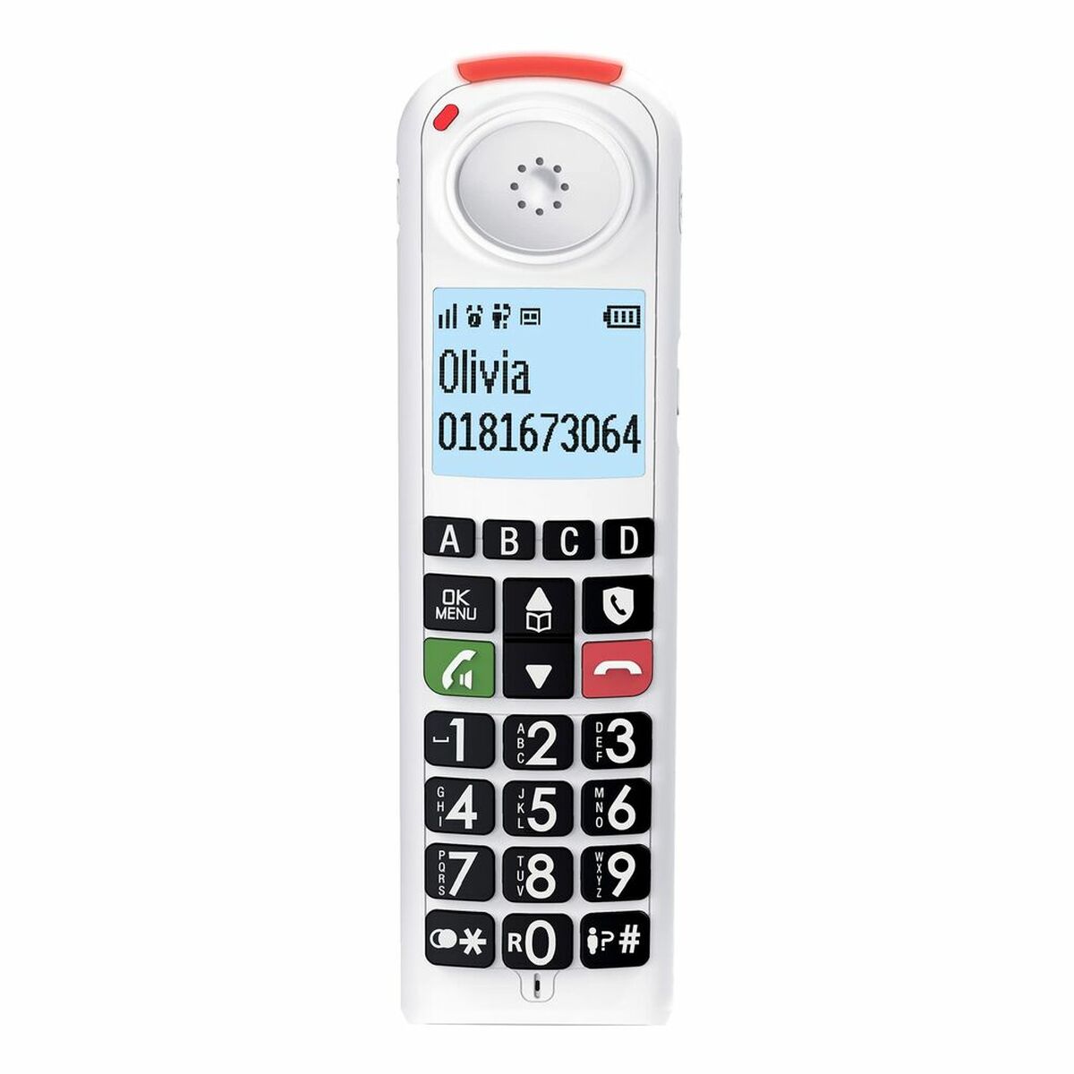 Wireless Phone Swiss Voice Xtra 2355 Blue White, Swiss Voice, Electronics, Landline telephones and accessories, wireless-phone-swiss-voice-xtra-2355-blue-white, Brand_Swiss Voice, category-reference-2609, category-reference-2617, category-reference-2619, category-reference-t-18372, category-reference-t-19653, Condition_NEW, office, Price_50 - 100, telephones & tablets, Teleworking, RiotNook