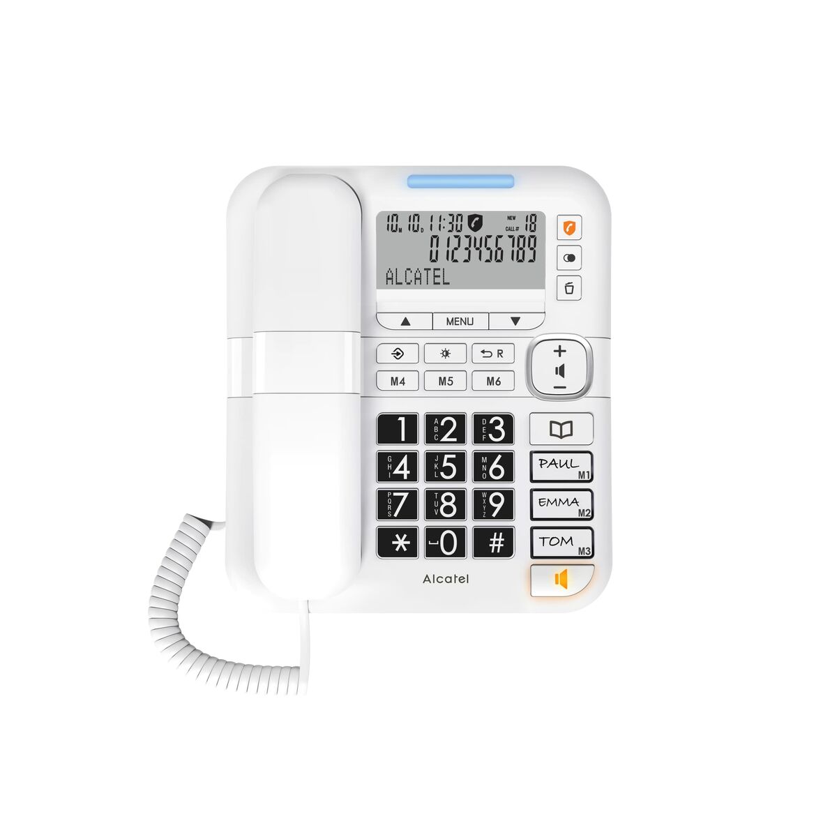 Landline for the Elderly Alcatel TMAX 70, Alcatel, Electronics, Landline telephones and accessories, landline-for-the-elderly-alcatel-tmax-70, Brand_Alcatel, category-reference-2609, category-reference-2617, category-reference-2619, category-reference-t-18372, category-reference-t-19653, Condition_NEW, office, Price_50 - 100, telephones & tablets, RiotNook