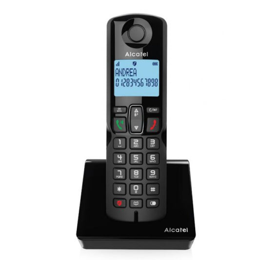 Wireless Phone Alcatel S280 Black, Alcatel, Electronics, Landline telephones and accessories, wireless-phone-alcatel-s280-black-2, Brand_Alcatel, category-reference-2609, category-reference-2617, category-reference-2619, category-reference-t-18372, category-reference-t-19653, Condition_NEW, office, Price_20 - 50, telephones & tablets, Teleworking, RiotNook