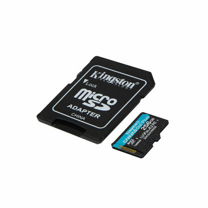 Micro SD Memory Card with Adaptor Kingston SDCG3/256GB          256 GB UHS-I, Kingston, Computing, Data storage, micro-sd-memory-card-with-adaptor-kingston-sdcg3-256gb-256-gb-uhs-i, Brand_Kingston, category-reference-2609, category-reference-2803, category-reference-2813, category-reference-t-19685, category-reference-t-19909, category-reference-t-21355, category-reference-t-25632, computers / components, Condition_NEW, ferretería, Price_20 - 50, RiotNook