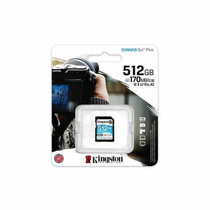 Micro SD Memory Card with Adaptor Kingston SDG3/512GB, Kingston, Computing, Data storage, micro-sd-memory-card-with-adaptor-kingston-sdg3-512gb, Brand_Kingston, category-reference-2609, category-reference-2803, category-reference-2813, category-reference-t-19685, category-reference-t-19909, category-reference-t-21355, category-reference-t-25632, computers / components, Condition_NEW, Price_50 - 100, Teleworking, RiotNook