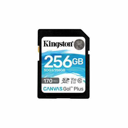 SD Memory Card Kingston SDG3/256GB, Kingston, Computing, Data storage, sd-memory-card-kingston-sdg3-256gb, Brand_Kingston, category-reference-2609, category-reference-2803, category-reference-2813, category-reference-t-19685, category-reference-t-19909, category-reference-t-21355, category-reference-t-25632, computers / components, Condition_NEW, Price_20 - 50, Teleworking, RiotNook