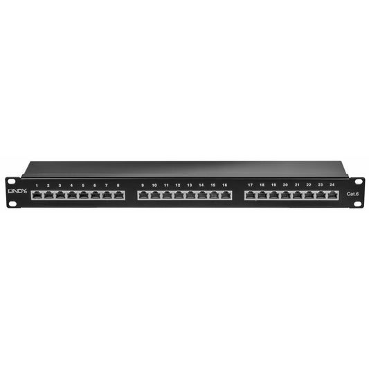 24-port UTP Category 6 Patch Panel LINDY 25990, LINDY, Computing, Cabling and connectivity, 24-port-utp-category-6-patch-panel-lindy-25990, Brand_LINDY, category-reference-2609, category-reference-2803, category-reference-2828, category-reference-t-19685, category-reference-t-7066, Condition_NEW, ferretería, networks/wiring, Price_50 - 100, RiotNook