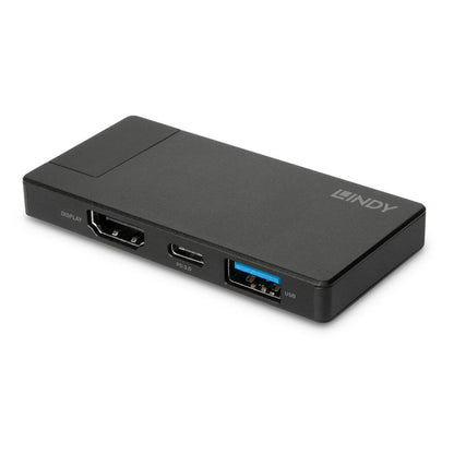 USB Hub LINDY 43336 Black, LINDY, Computing, Accessories, usb-hub-lindy-43336-black, Brand_LINDY, category-reference-2609, category-reference-2803, category-reference-2829, category-reference-t-19685, category-reference-t-19908, Condition_NEW, networks/wiring, Price_50 - 100, Teleworking, RiotNook