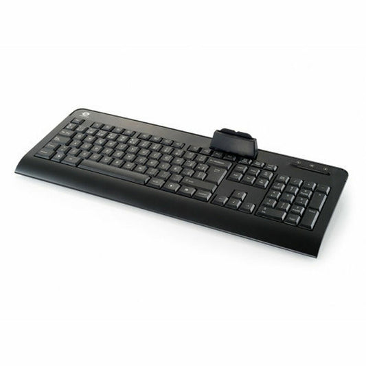 Keyboard Conceptronic CKBESMARTID Spanish Qwerty Black, Conceptronic, Computing, Accessories, keyboard-conceptronic-ckbesmartid-spanish-qwerty-black, :QWERTY, :Spanish, Brand_Conceptronic, category-reference-2609, category-reference-2642, category-reference-2646, category-reference-t-19685, category-reference-t-19908, category-reference-t-21353, computers / peripherals, Condition_NEW, office, Price_50 - 100, Teleworking, RiotNook