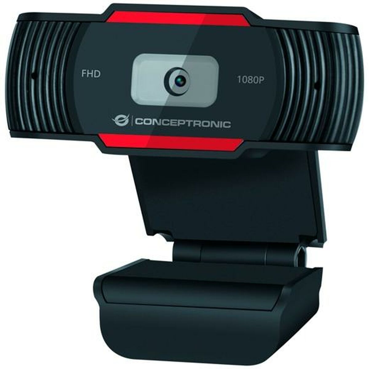 Webcam Conceptronic AMDIS 1080P FHD, Conceptronic, Computing, Accessories, webcam-conceptronic-amdis-1080p-fhd, :Full HD, :Webcam, Brand_Conceptronic, category-reference-2609, category-reference-2642, category-reference-2844, category-reference-t-19685, category-reference-t-19908, category-reference-t-21340, computers / peripherals, Condition_NEW, office, Price_20 - 50, Teleworking, RiotNook