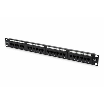 24-port UTP Category 6 Patch Panel Digitus DN-91624U, Digitus, Computing, Network devices, 24-port-utp-category-6-patch-panel-digitus-dn-91624u, Brand_Digitus, category-reference-2609, category-reference-2803, category-reference-2827, category-reference-t-19685, category-reference-t-19914, Condition_NEW, networks/wiring, Price_50 - 100, Teleworking, RiotNook