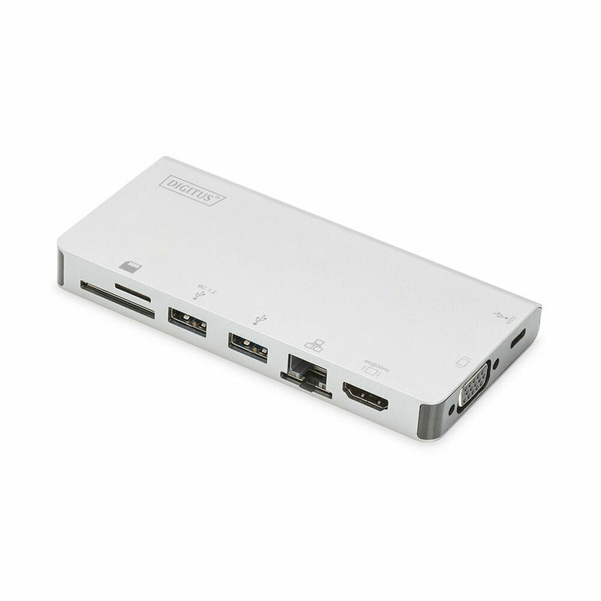 Dockstation Digitus DA-70866 White, Digitus, Computing, Accessories, dockstation-digitus-da-70866-white, Brand_Digitus, category-reference-2609, category-reference-2803, category-reference-2829, category-reference-t-19685, category-reference-t-19908, Condition_NEW, networks/wiring, Price_50 - 100, Teleworking, RiotNook