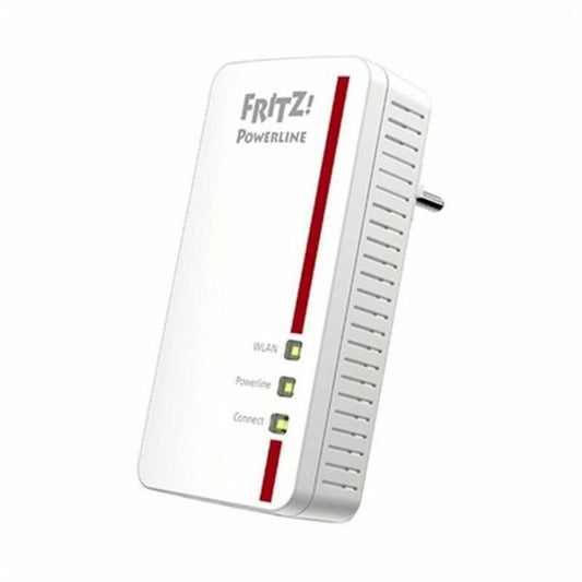 PLC Adapter Fritz! WLAN 1260E 866 Mbps 5 GHz White Red, Fritz!, Computing, Network devices, plc-adapter-fritz-wlan-1260e-866-mbps-5-ghz-white-red, Brand_Fritz!, category-reference-2609, category-reference-2803, category-reference-2820, category-reference-t-19685, category-reference-t-19914, category-reference-t-21363, Condition_NEW, networks/wiring, Price_100 - 200, Teleworking, RiotNook