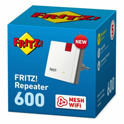 Access Point Repeater Fritz! 20002885 2.4 GHz 600 Mbps White, Fritz!, Computing, Network devices, access-point-repeater-fritz-20002885-2-4-ghz-600-mbps-white-1, Brand_Fritz!, category-reference-2609, category-reference-2803, category-reference-2820, category-reference-t-19685, category-reference-t-19914, Condition_NEW, networks/wiring, Price_50 - 100, Teleworking, RiotNook