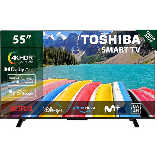 Smart TV Toshiba 55UV2363DG 4K Ultra HD 55" LED, Toshiba, Electronics, TV, Video and home cinema, smart-tv-toshiba-55uv2363dg-4k-ultra-hd-55-led-1, :55 INCHES or 139.7 CM, :Ultra HD, Brand_Toshiba, category-reference-2609, category-reference-2625, category-reference-2931, category-reference-t-18805, category-reference-t-18827, category-reference-t-19653, cinema and television, Condition_NEW, entertainment, Price_400 - 500, RiotNook