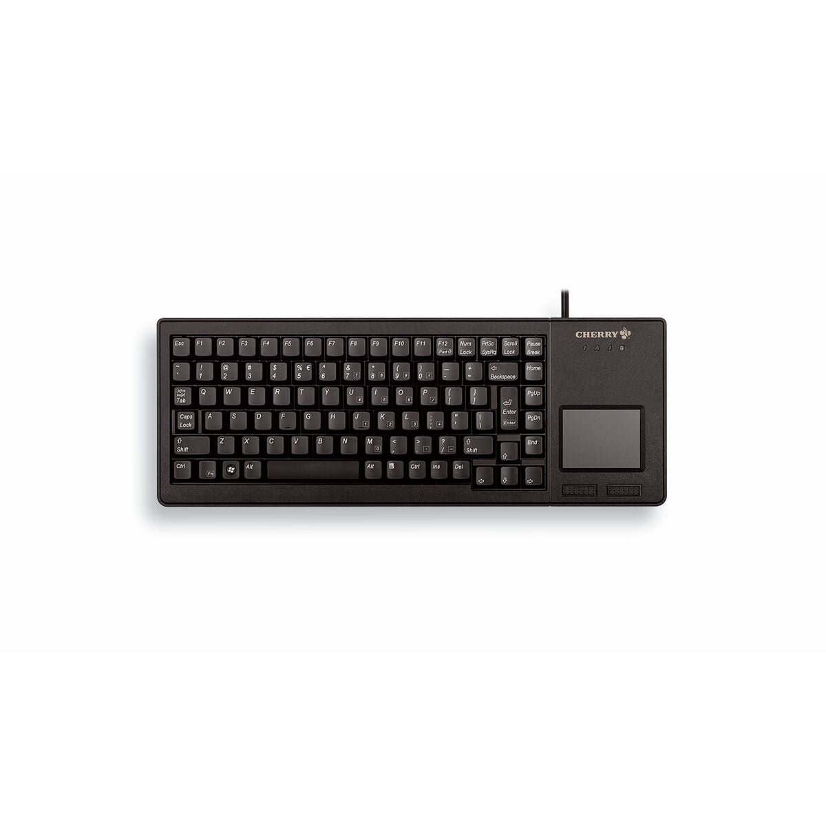 Keyboard Cherry XS Touchpad Keyboard Qwerty UK Grey, Cherry, Computing, Accessories, keyboard-cherry-xs-touchpad-keyboard-qwerty-uk-grey, Brand_Cherry, category-reference-2609, category-reference-2642, category-reference-2646, category-reference-t-19685, category-reference-t-19908, category-reference-t-21353, category-reference-t-25628, computers / peripherals, Condition_NEW, office, Price_100 - 200, Teleworking, RiotNook