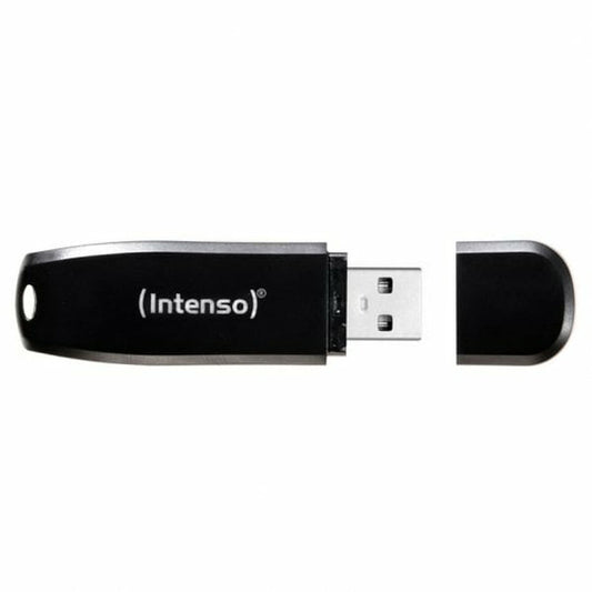 USB stick INTENSO Black 256 GB, INTENSO, Computing, Data storage, usb-stick-intenso-black-256-gb, Brand_INTENSO, category-reference-2609, category-reference-2803, category-reference-2817, category-reference-t-19685, category-reference-t-19909, category-reference-t-21355, category-reference-t-25636, computers / components, Condition_NEW, Price_20 - 50, Teleworking, RiotNook