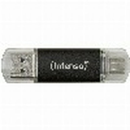 USB stick INTENSO 3539490 Anthracite 64 GB, INTENSO, Computing, Data storage, usb-stick-intenso-3539490-anthracite-64-gb-1, Brand_INTENSO, category-reference-2609, category-reference-2803, category-reference-2817, category-reference-t-19685, category-reference-t-19909, category-reference-t-21355, category-reference-t-25636, computers / components, Condition_NEW, Price_20 - 50, Teleworking, RiotNook