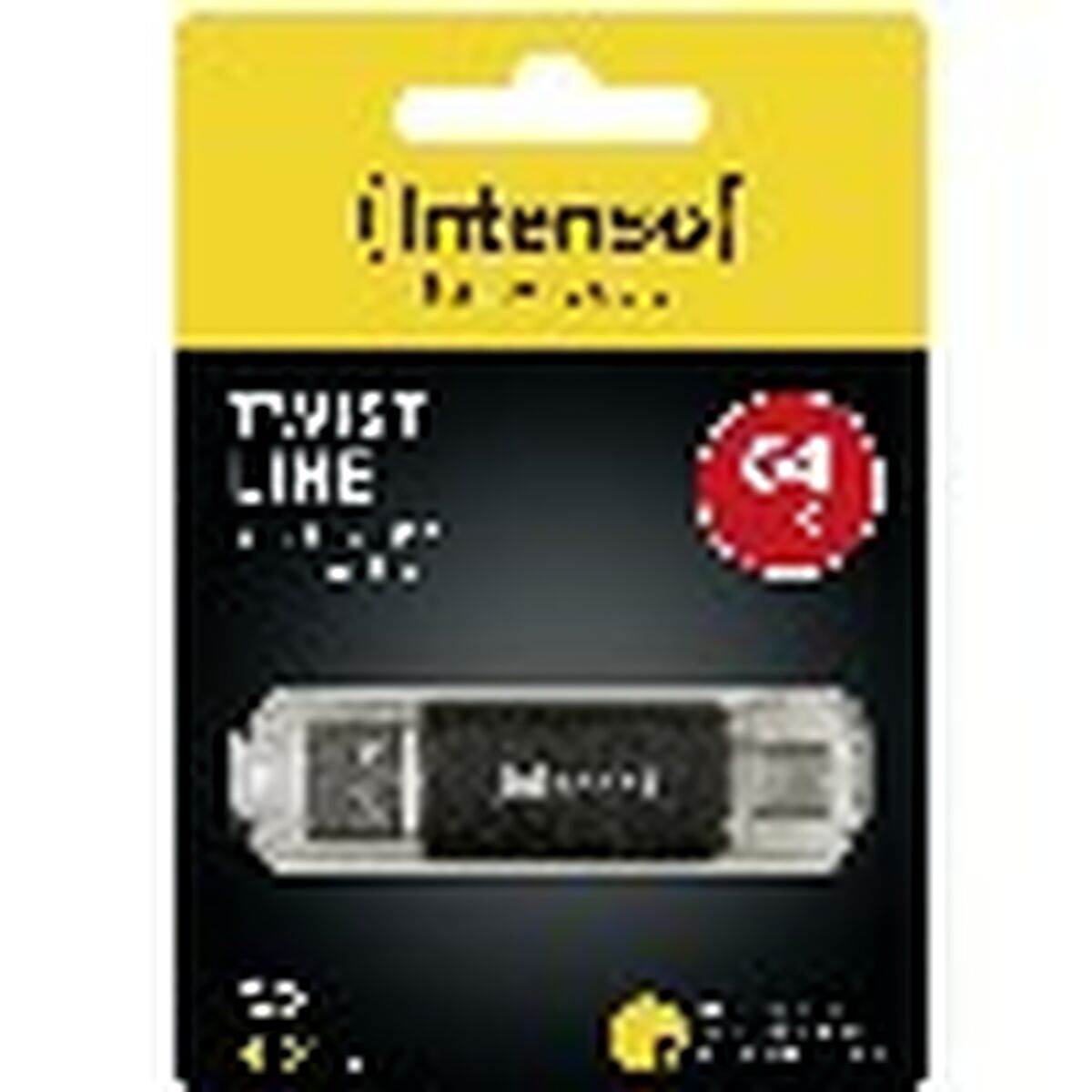 USB stick INTENSO 3539490 Anthracite 64 GB, INTENSO, Computing, Data storage, usb-stick-intenso-3539490-anthracite-64-gb-1, Brand_INTENSO, category-reference-2609, category-reference-2803, category-reference-2817, category-reference-t-19685, category-reference-t-19909, category-reference-t-21355, category-reference-t-25636, computers / components, Condition_NEW, Price_20 - 50, Teleworking, RiotNook