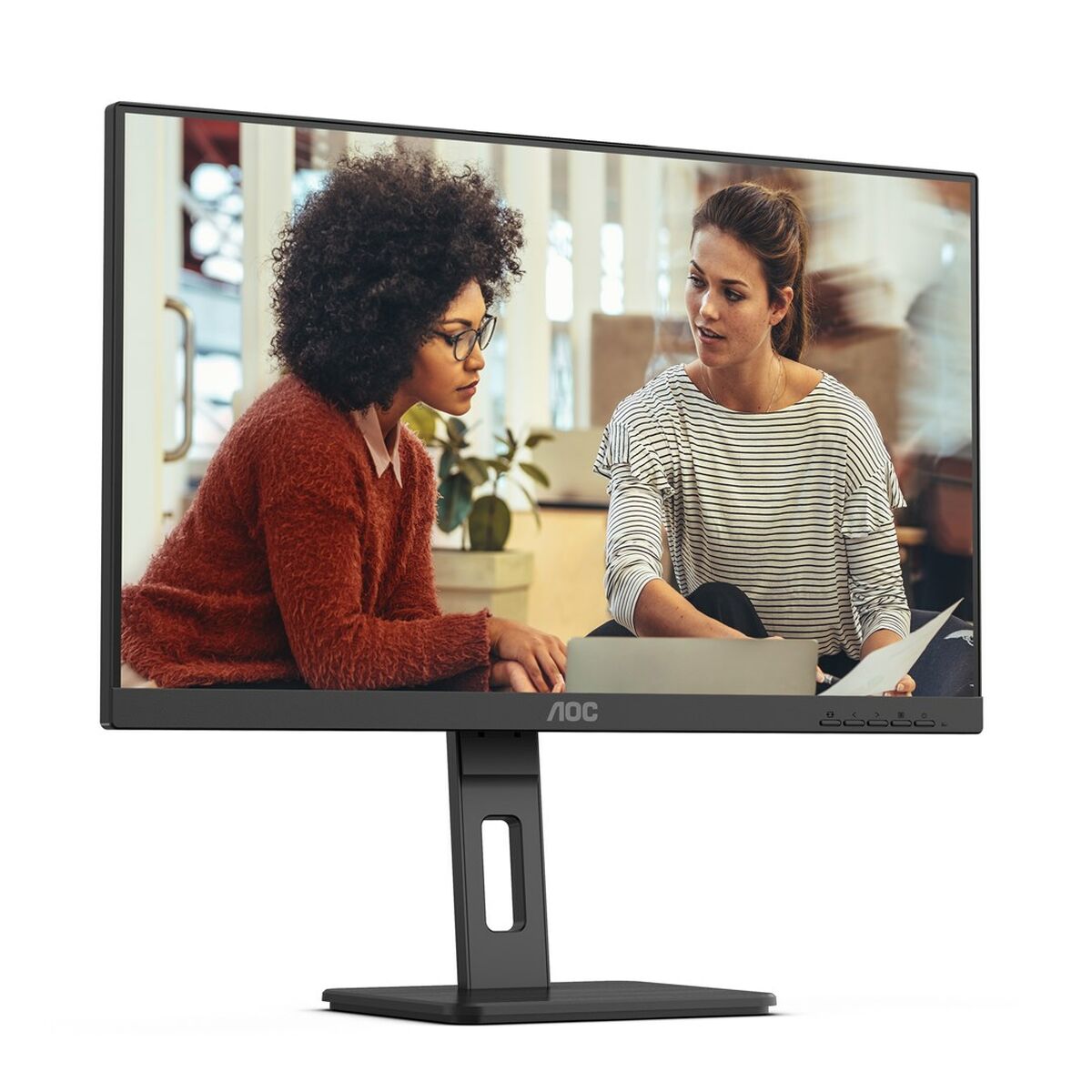 Monitor AOC 24E3QAF 24" 75 Hz, AOC, Computing, monitor-aoc-24e3qaf-24-75-hz, :NVIDIA G-SYNC, Brand_AOC, category-reference-2609, category-reference-2642, category-reference-2644, category-reference-t-19685, category-reference-t-19902, computers / peripherals, Condition_NEW, office, Price_100 - 200, Teleworking, RiotNook