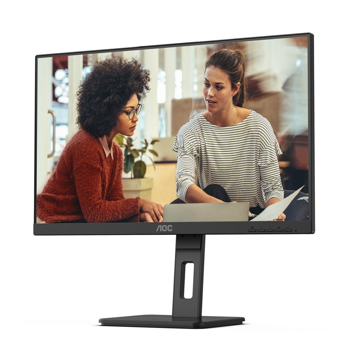 Monitor AOC 24E3QAF 24" 75 Hz, AOC, Computing, monitor-aoc-24e3qaf-24-75-hz, :NVIDIA G-SYNC, Brand_AOC, category-reference-2609, category-reference-2642, category-reference-2644, category-reference-t-19685, category-reference-t-19902, computers / peripherals, Condition_NEW, office, Price_100 - 200, Teleworking, RiotNook