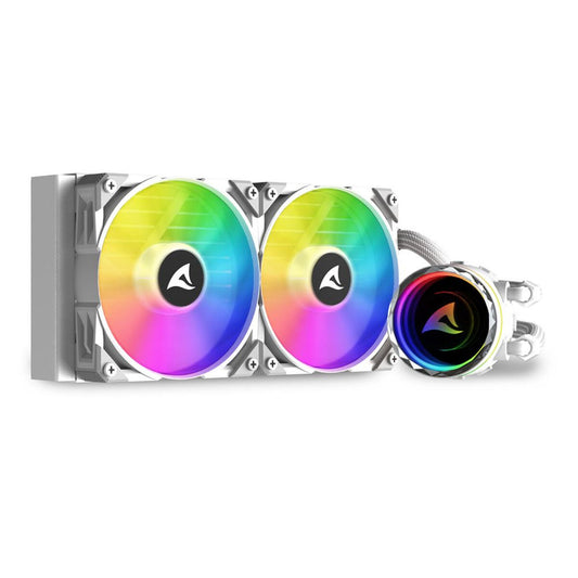 Box Ventilator Sharkoon S80 White RGB AIO, Sharkoon, Computing, Components, box-ventilator-sharkoon-s80-white-rgb-aio, Brand_Sharkoon, category-reference-2609, category-reference-2803, category-reference-2815, category-reference-t-19685, category-reference-t-19912, category-reference-t-21360, category-reference-t-25668, computers / components, Condition_NEW, Price_100 - 200, Teleworking, RiotNook