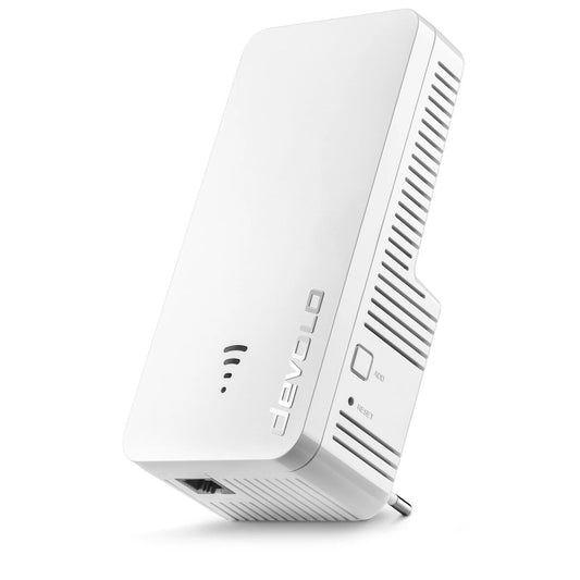 Wi-Fi Amplifier devolo 08960 White, devolo, Computing, Network devices, wi-fi-amplifier-devolo-08960-white, Brand_devolo, category-reference-2609, category-reference-2803, category-reference-2820, category-reference-t-19685, category-reference-t-19914, Condition_NEW, networks/wiring, Price_100 - 200, Teleworking, RiotNook