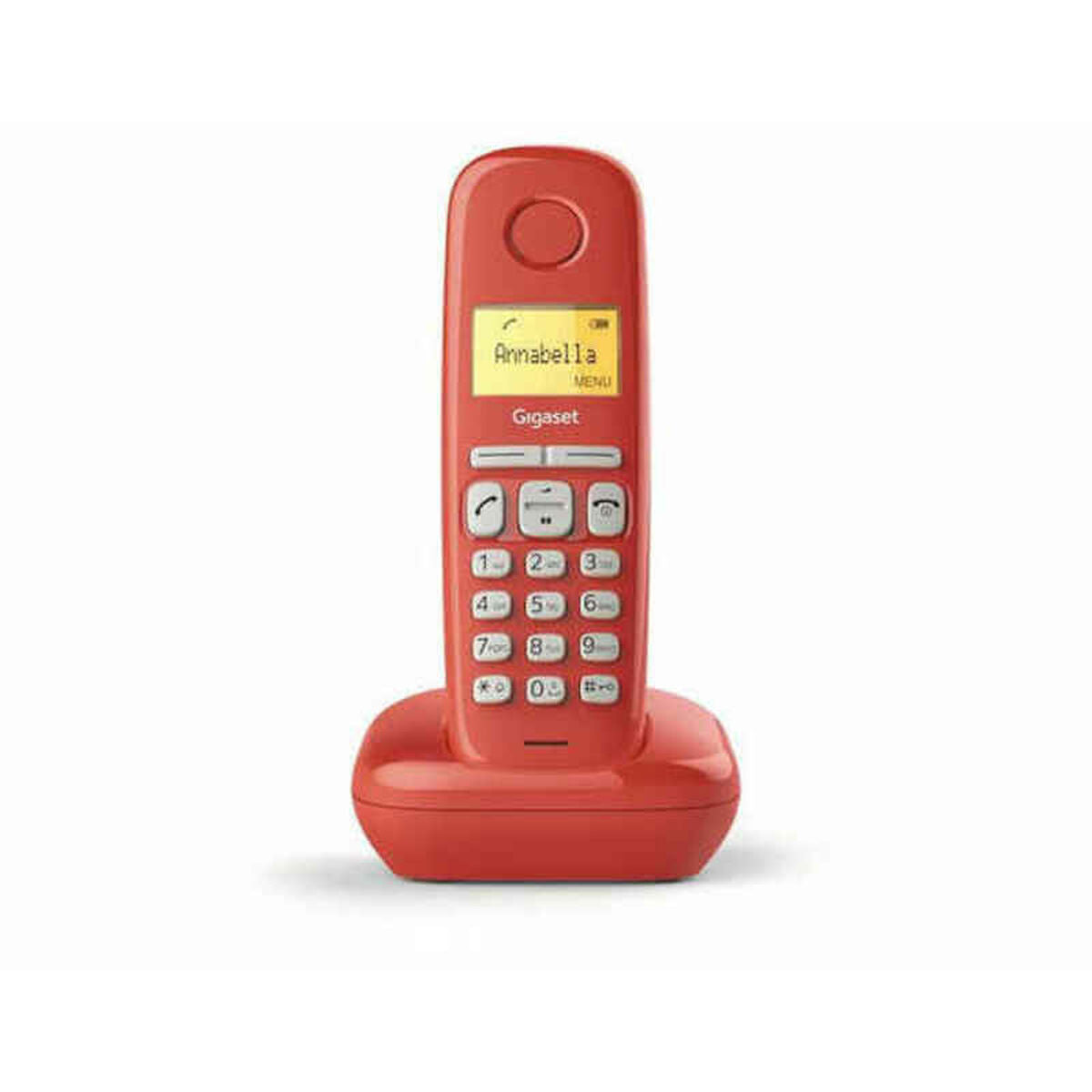 Wireless Phone Gigaset A170 Red 1,5", Gigaset, Electronics, Landline telephones and accessories, wireless-phone-gigaset-a170-red-1-5, Brand_Gigaset, category-reference-2609, category-reference-2617, category-reference-2619, category-reference-t-18372, category-reference-t-19653, Condition_NEW, office, Price_20 - 50, telephones & tablets, Teleworking, RiotNook