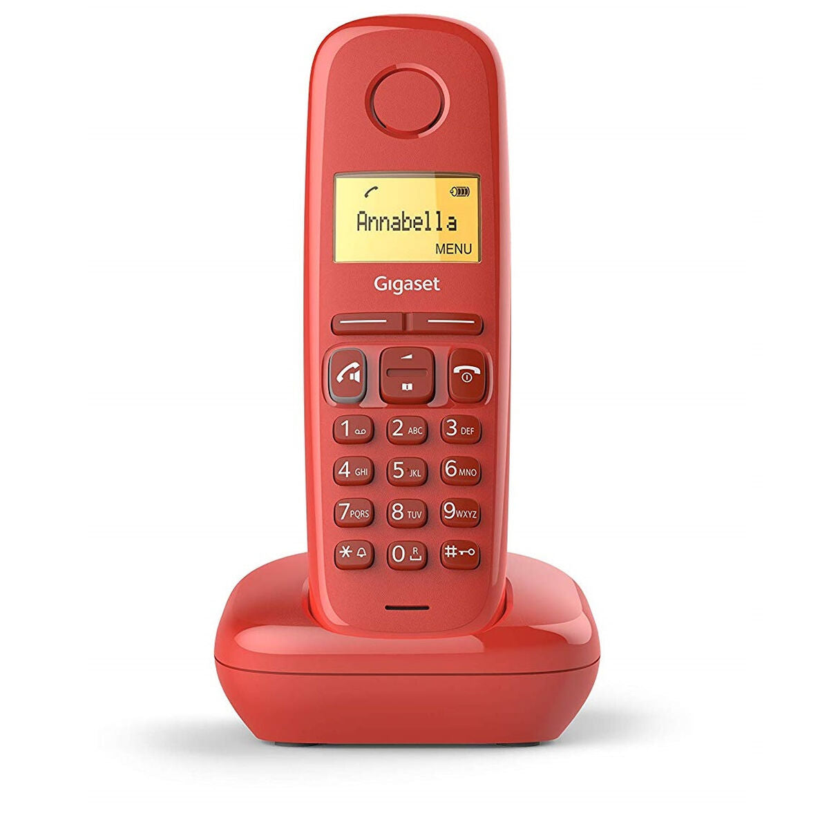 Wireless Phone Gigaset A270 Red, Gigaset, Electronics, Landline telephones and accessories, wireless-phone-gigaset-a270-red, Brand_Gigaset, category-reference-2609, category-reference-2617, category-reference-2619, category-reference-t-18372, category-reference-t-18382, category-reference-t-19653, Condition_NEW, office, Price_20 - 50, telephones & tablets, Teleworking, RiotNook