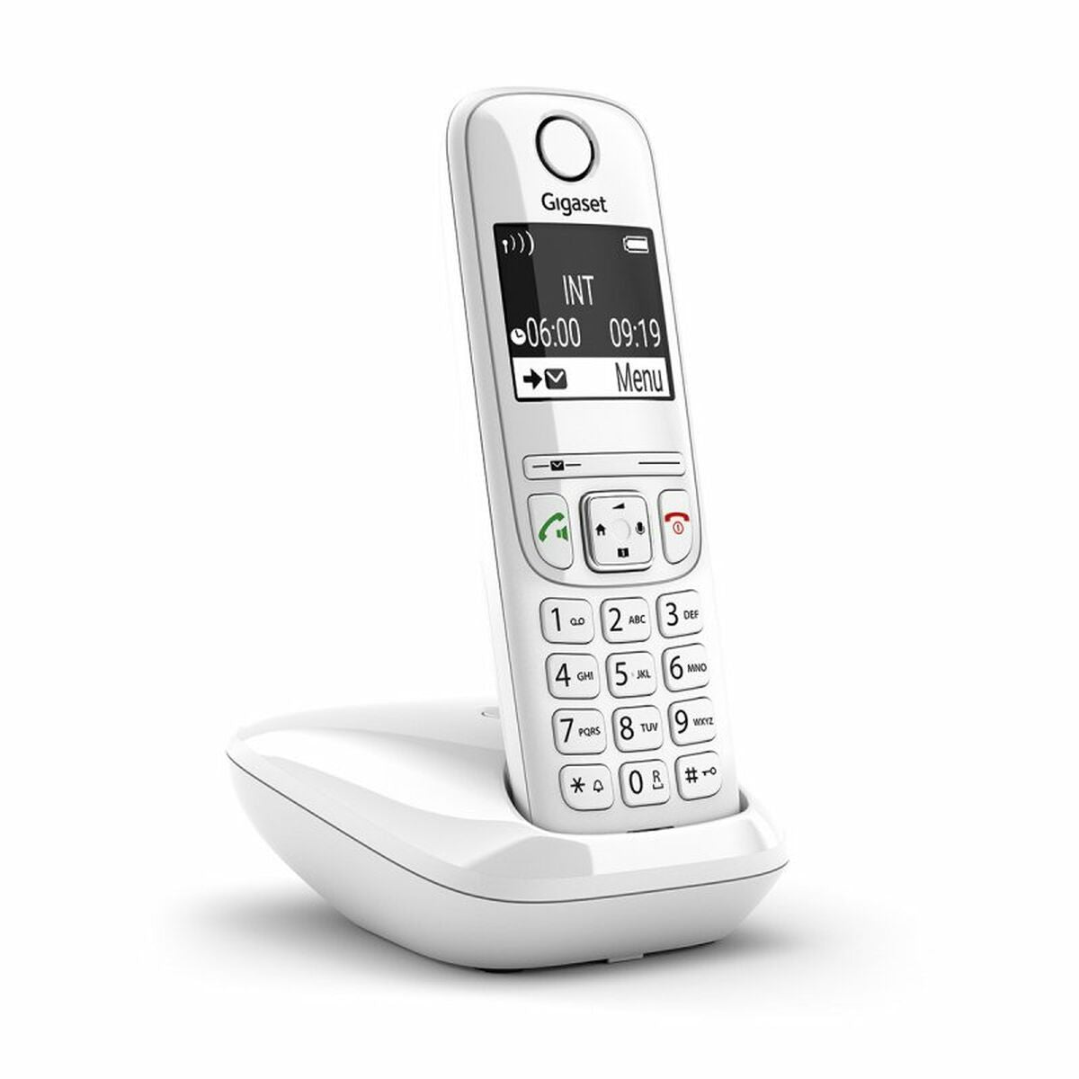 Wireless Phone Gigaset AS690 White, Gigaset, Electronics, Landline telephones and accessories, wireless-phone-gigaset-as690-white, Brand_Gigaset, category-reference-2609, category-reference-2617, category-reference-2619, category-reference-t-18372, category-reference-t-19653, Condition_NEW, office, Price_50 - 100, telephones & tablets, Teleworking, RiotNook