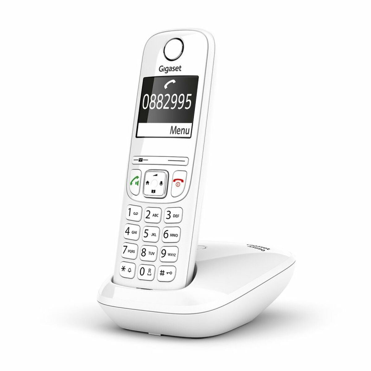 Wireless Phone Gigaset AS690 White, Gigaset, Electronics, Landline telephones and accessories, wireless-phone-gigaset-as690-white, Brand_Gigaset, category-reference-2609, category-reference-2617, category-reference-2619, category-reference-t-18372, category-reference-t-19653, Condition_NEW, office, Price_50 - 100, telephones & tablets, Teleworking, RiotNook