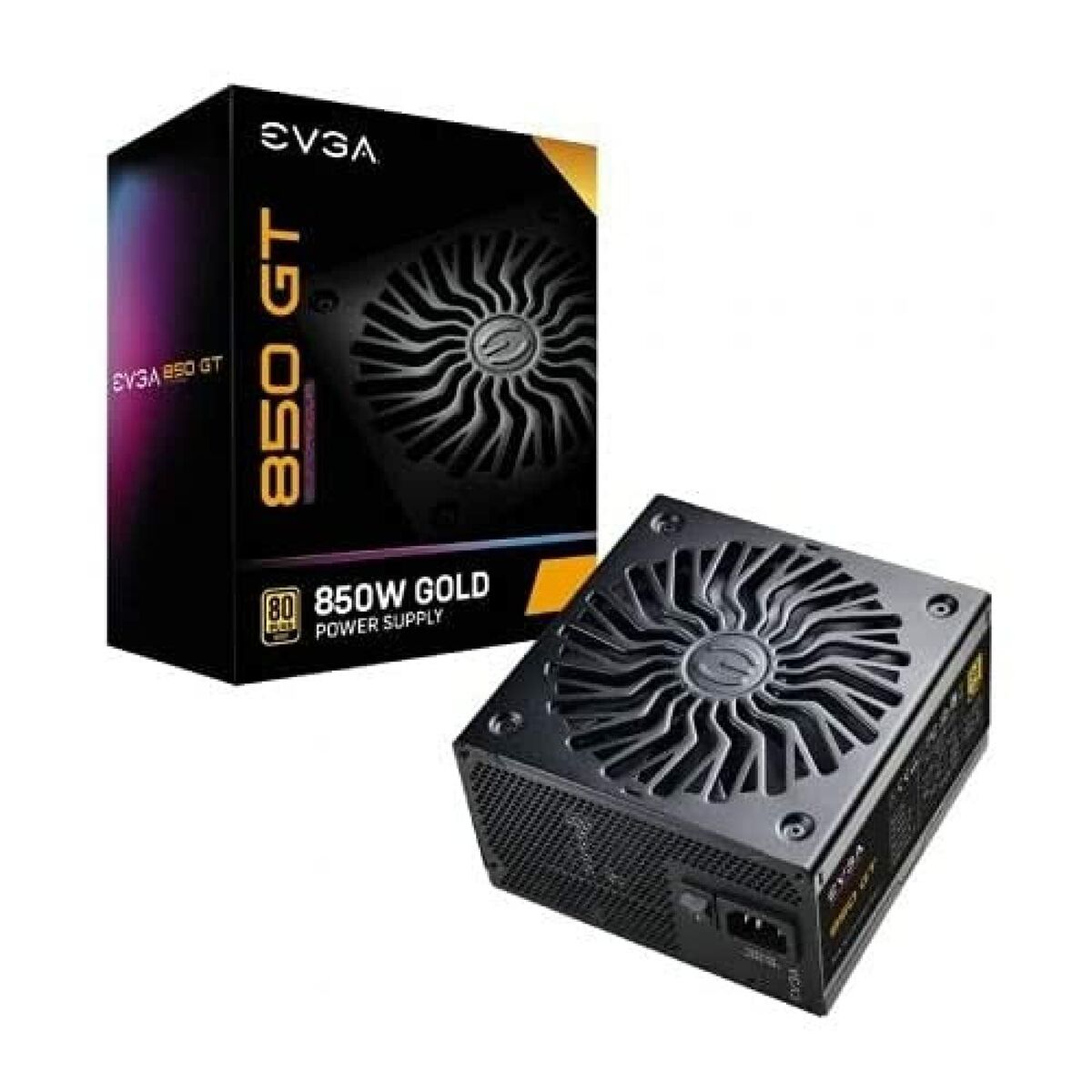 Power supply Evga SuperNOVA 850 GT 850 W Modular 130 W 80 Plus Gold, Evga, Computing, Components, power-supply-evga-supernova-850-gt-850-w-modular-130-w-80-plus-gold, Brand_Evga, category-reference-2609, category-reference-2803, category-reference-2816, category-reference-t-19685, category-reference-t-19912, category-reference-t-21360, computers / components, Condition_NEW, ferretería, Price_100 - 200, Teleworking, RiotNook