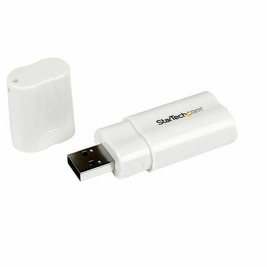 External Sound Card USB Startech ICUSBAUDIO White, Startech, Computing, Components, external-sound-card-usb-startech-icusbaudio-white, Brand_Startech, category-reference-2609, category-reference-2803, category-reference-2810, category-reference-t-19685, category-reference-t-19912, category-reference-t-21360, category-reference-t-21361, computers / components, Condition_NEW, Price_20 - 50, Teleworking, RiotNook