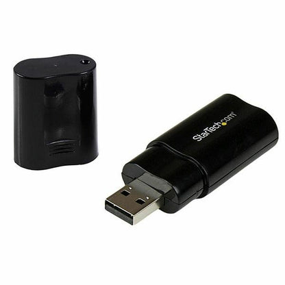 External Sound Card USB Startech ICUSBAUDIOB Black, Startech, Computing, Components, external-sound-card-usb-startech-icusbaudiob-black-1, Brand_Startech, category-reference-2609, category-reference-2803, category-reference-2810, category-reference-t-19685, category-reference-t-19912, category-reference-t-21361, computers / components, Condition_NEW, Price_20 - 50, RiotNook