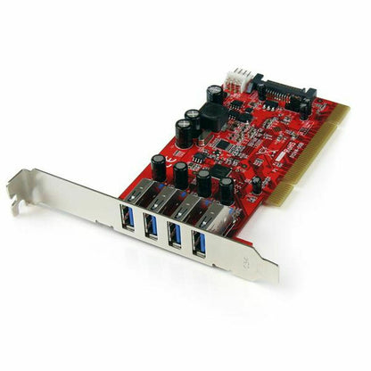 PCI Card Startech PCIUSB3S4, Startech, Computing, Components, pci-card-startech-pciusb3s4, Brand_Startech, category-reference-2609, category-reference-2803, category-reference-2811, category-reference-t-19685, category-reference-t-19912, category-reference-t-21360, category-reference-t-25662, Condition_NEW, Price_50 - 100, Teleworking, RiotNook